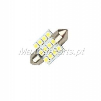 Lâmpada 39mm 12 Leds SMD