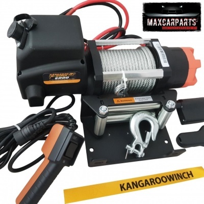 Guincho Kangaroowinch K6000E 12V (Aço)