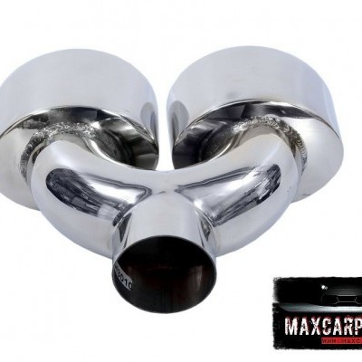 Ponteira de Escape Dupla Oval (3010)