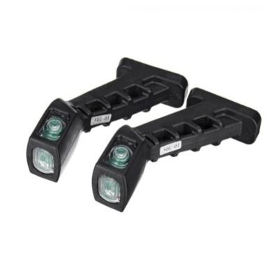 Par Marcador Led 12/24V Vermelho/Branco/ Laranja