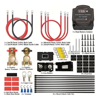 Kit Gestor Bateria Dupla Digital