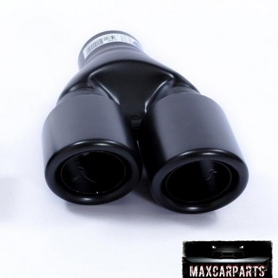 Ponteira Escape Dupla Preta Esquerda