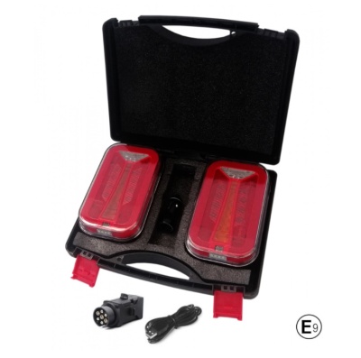 Kit de Farolins Traseiros Led Portáteis Wireless