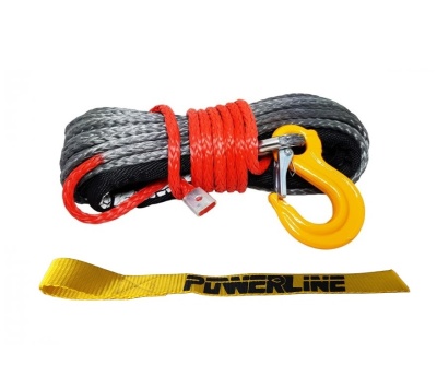 Cabo Sintético de Guincho POWERLINE 6mmx15M (Gama Média)