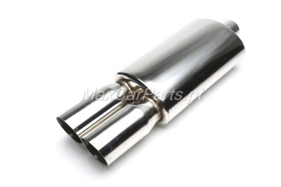 Panela de escape 2x88/90MM