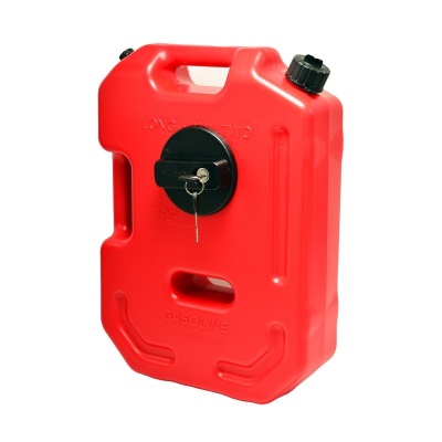 JERRY CAN Plástico 10L (Com suporte e fechadura)