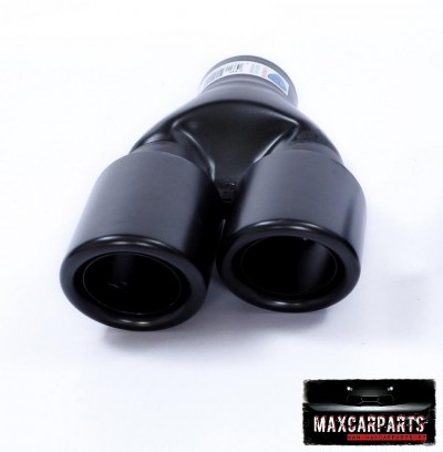 Ponteira Escape Dupla Preta Direita