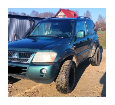 Abas de Roda Plástico Mitsubishi Pajero III 12CM