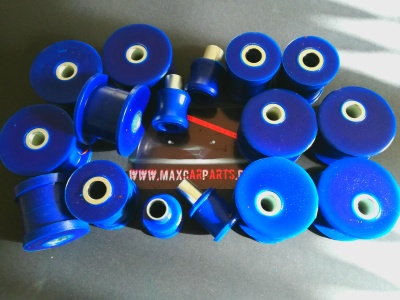 Kit Casquilhos Poliuretano Toyota Land Cruiser 70 (1991 - 1995) 73 (1991 - 2002) (Descentrados)