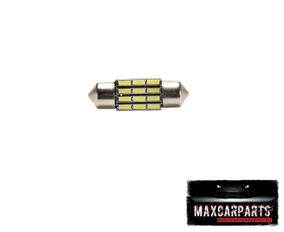 Lâmpada 31mm 12 Led SMD