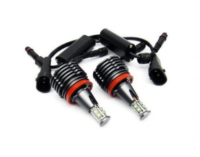 Kit Lâmpadas Led H8 80W 6000k