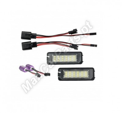 Leds Matricula VW Golf 4/Golf 5/Golf 6/Golf 7/EOS/ Beetle/Passat CC/Scirocco/Polo