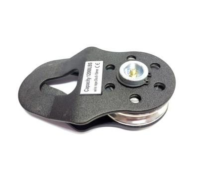 Polia de metal e plástico com etiqueta Capacity 12000LBS