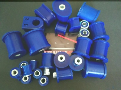 Kit Casquilhos Poliuretano Jeep Grand Cherokee WJ/WG (1999 - 2005)