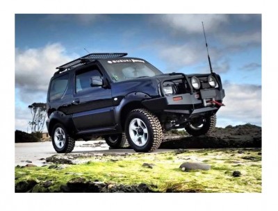 Abas de Roda Plástico Suzuki Jimny 12CM