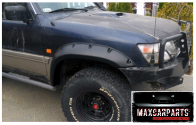 Abas de Roda Plástico Nissan Patrol Y61 5Portas 97-05 12CM