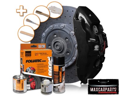 Kit Pintura de Travões Foliatec Preto Brilhante