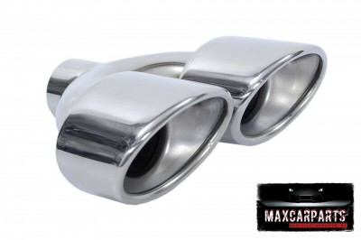 Ponteira de Escape Dupla Oval (3010)