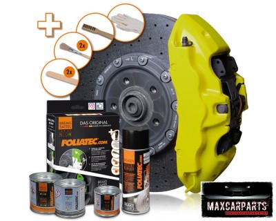 Kit Pintura de Travões Foliatec Amarelo Neon