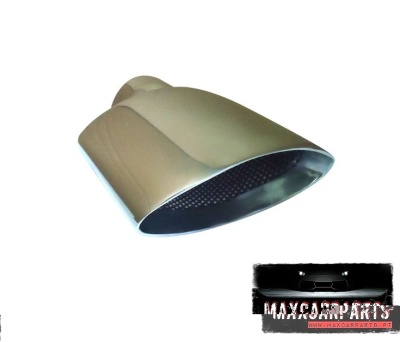 Ponteira de Escape Oval Perfurada Grande (045)