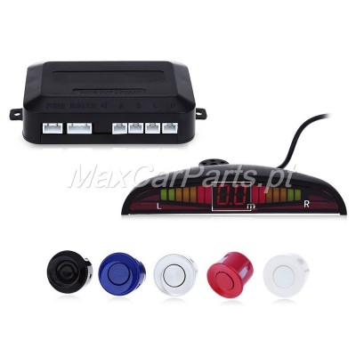 Sensores de Estacionamento com Display em Led