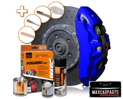 Kit Pintura de Travões Foliatec Azul Racing Brilhante