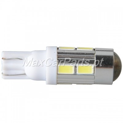 Lâmpada w5w 10 SMD Lente