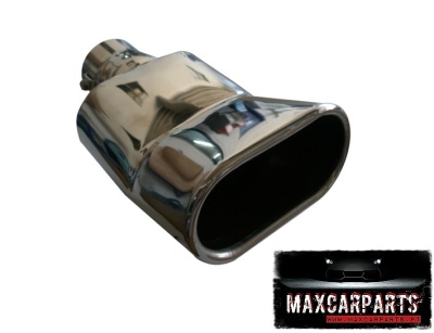 Ponteira de Escape Curva Retangular (0042) DTM