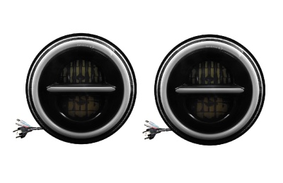 Par de Faróis LED Angel DRL 7"