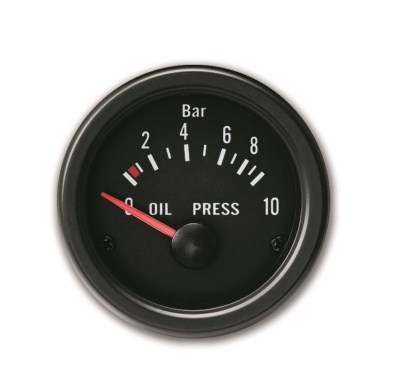 Manómetro Pressão de Óleo Old School
