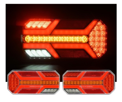 Par Farolins Traseiros Led 12\24V