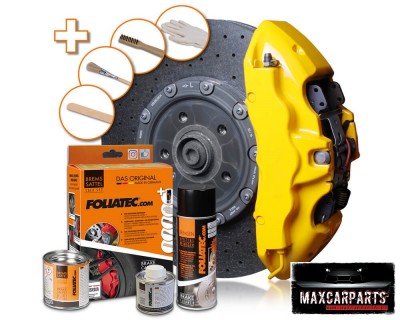 Kit Pintura de Travões Foliatec Amarelo Brilhante