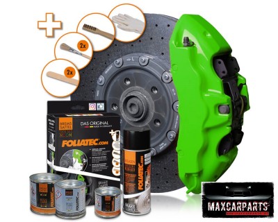 Kit Pintura de Travões Foliatec Verde Neon