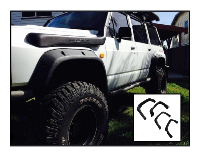 Abas de Roda Plástico Nissan Patrol Y60 10CM