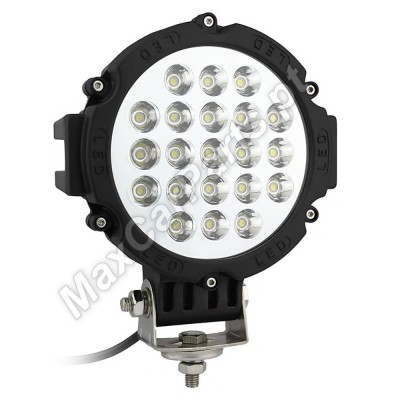 Farol Led 63W Redondo Preto