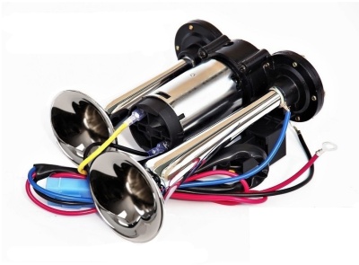 Buzina a Ar Dupla + compressor