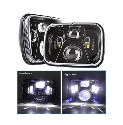 Par de Faróis LED 20x14CM