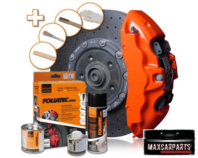 Kit Pintura de Travões Foliatec Laranja Brilhante