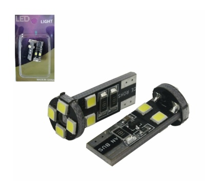 2x Lâmpada w5w 8 Leds SMD CANBUS