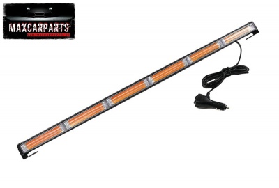 Barra de Leds Direcional 108W 90cm Laranja