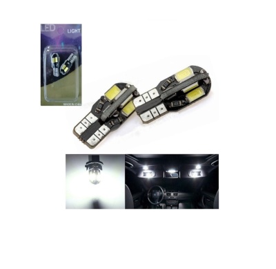 2x Lâmpada w5w 8 Leds SMD CANBUS