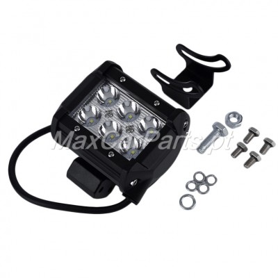 Farol Led 18W Mini Barra Leds