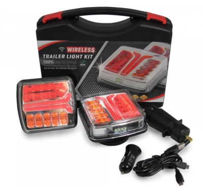 Kit de Farolins Traseiros Led Portáteis Wireless