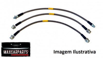 Kit 3 Tubos de travão +10CM Suzuki Samurai