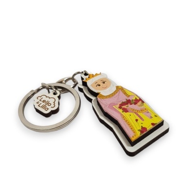 PORTA-CHAVES&#x20;RAINHA&#x20;SANTA&#x20;ISABEL