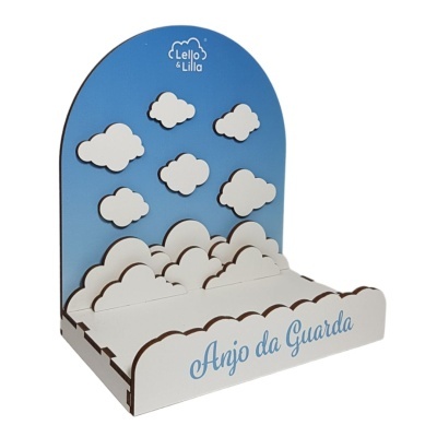 MINI&#x20;EXPOSITOR&#x20;ANJO&#x20;MENINO&#x20;AZUL