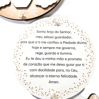 PLACA&#x20;DECORATIVA&#x20;ANJO&#x20;BEGE