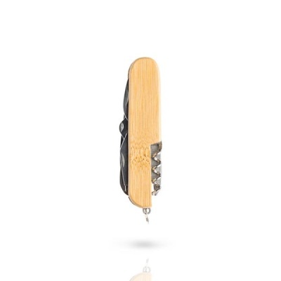 Canivete multifunções em bambu