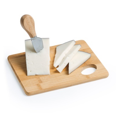 Tábua de cortar de bambú.