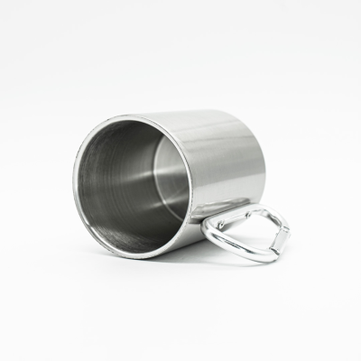 caneca alumínio com mosquetão